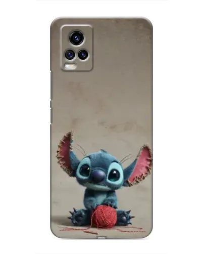 Чехол для Vivo V20 с картинкой «Стич на коричневом фоне» Чехол для Vivo V20 с картинкой «Стич на коричневом фоне»