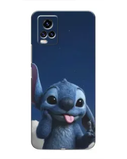 Чехол для Vivo V20 с картинкой «Стич в облаках»