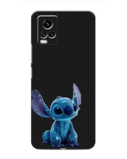 Чехол для Vivo V20 с картинкой «Стич на черном»
