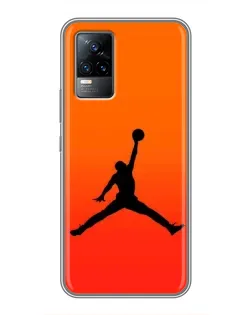 Чехол для Vivo V21 с картинкой «Jordan Sunset»