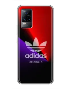 Чехол для Vivo V21 с картинкой «Adidas Red Neon» Чехол для Vivo V21 с картинкой «Adidas Red Neon»