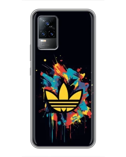 Чехол для Vivo V21 с картинкой «Adidas Splash» Чехол для Vivo V21 с картинкой «Adidas Splash»