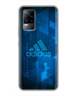 Чехол для Vivo V21 с картинкой «Adidas Sport Art»
