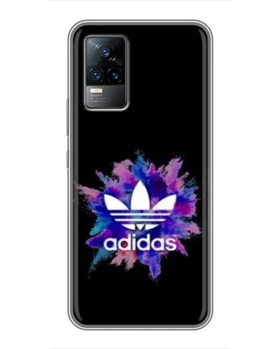 Чехол для Vivo V21 с картинкой «Взрыв красок Adidas» Чехол для Vivo V21 с картинкой «Взрыв красок Adidas»