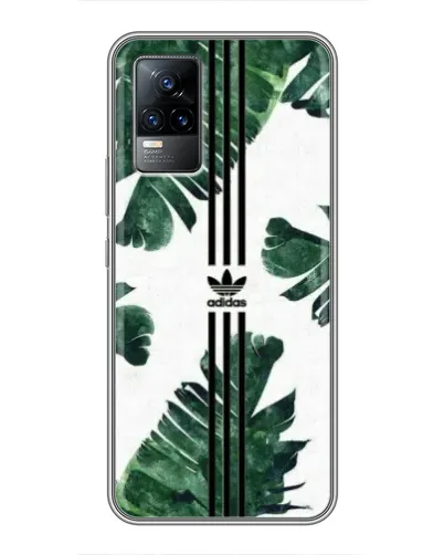 Чехол для Vivo V21 с картинкой «Пальмовые листья адидас» Чехол для Vivo V21 с картинкой «Пальмовые листья адидас»