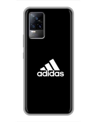 Чехол для Vivo V21 с картинкой «Черная классика Adidas» Чехол для Vivo V21 с картинкой «Черная классика Adidas»