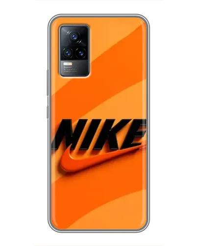 Чехол для Vivo V21 с картинкой «Оранжевый драйв Nike» Чехол для Vivo V21 с картинкой «Оранжевый драйв Nike»