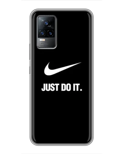 Чехол для Vivo V21 с картинкой «Классический принт Nike» Чехол для Vivo V21 с картинкой «Классический принт Nike»
