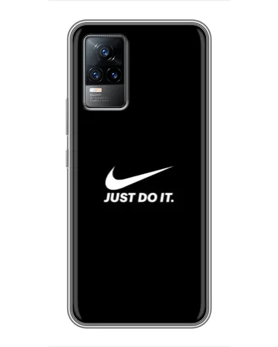 Чехол для Vivo V21 с картинкой «Минимализм от Nike» Чехол для Vivo V21 с картинкой «Минимализм от Nike»