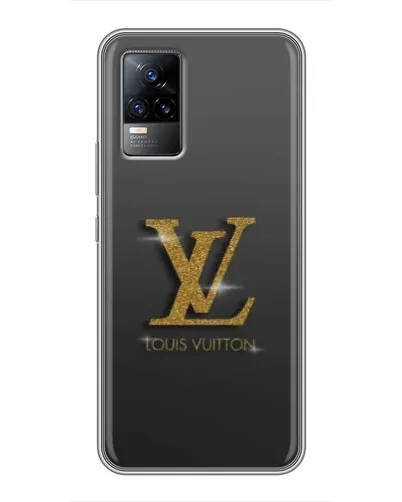 Чехол для Vivo V21 с картинкой «Градиент Louis Vuitton»