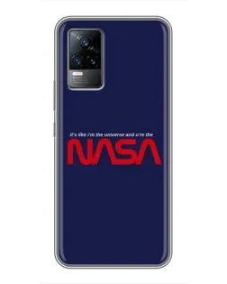 Чехол для Vivo V21 с картинкой «NASA — глубокий космос»