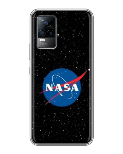 Чехол для Vivo V21 с картинкой «NASA — звездное небо»