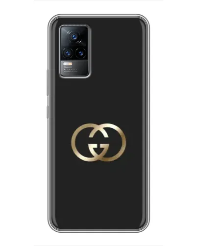 Чехол для Vivo V21 с картинкой «Минимализм Gucci»