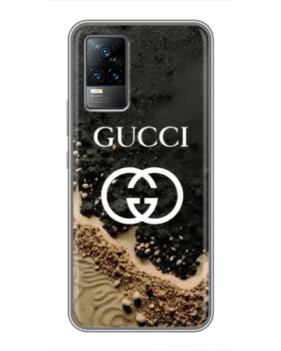 Чехол для Vivo V21 с картинкой «Gucci — песчаные дюны»