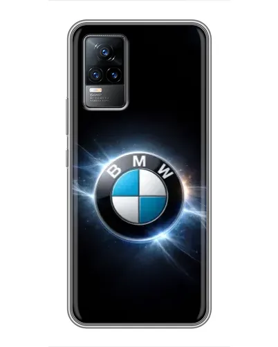 Чехол для Vivo V21 с картинкой «BMW — неоновое сияние» Чехол для Vivo V21 с картинкой «BMW — неоновое сияние»
