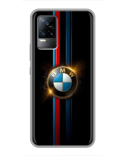Чехол для Vivo V21 с картинкой «BMW M-Power неон» Чехол для Vivo V21 с картинкой «BMW M-Power неон»
