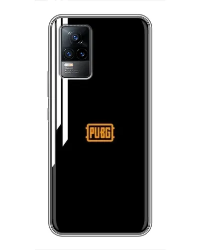 Чехол для Vivo V21 с картинкой «PUBG — вертикальные линии»