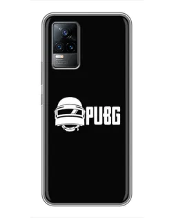 Чехол для Vivo V21 с картинкой «PUBG — классический лого»