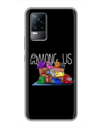 Чохол для Vivo V21 з картинкою «Логотип Among Us» Чохол для Vivo V21 з картинкою «Логотип Among Us»