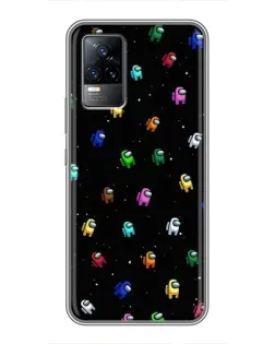 Чохол для Vivo V21 з картинкою «Екіпаж Among Us» Чохол для Vivo V21 з картинкою «Екіпаж Among Us»