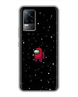 Чохол для Vivo V21 з картинкою «Червоний Among Us»