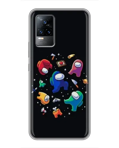 Чохол для Vivo V21 з картинкою «Among Us космос» Чохол для Vivo V21 з картинкою «Among Us космос»