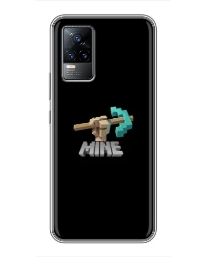 Чехол для Vivo V21 с картинкой «Алмазная кирка» Чехол для Vivo V21 с картинкой «Алмазная кирка»