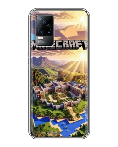 Чехол для Vivo V21 с картинкой «Minecraft панорама» Чехол для Vivo V21 с картинкой «Minecraft панорама»