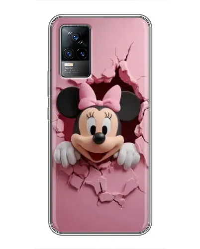 Чохол для Vivo V21 з картинкою «Мінні крізь стіну»