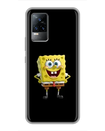 Чехол для Vivo V21 с картинкой «Классический Губка Боб»