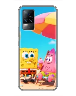 Чехол для Vivo V21 с картинкой «Отдых на пляже» Чехол для Vivo V21 с картинкой «Отдых на пляже»