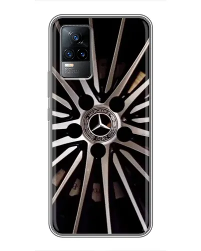 Чехол для Vivo V21 с картинкой «Диск Mercedes»