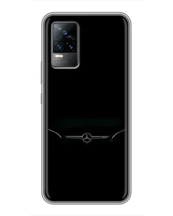 Чехол для Vivo V21 с картинкой «Mercedes Stealth Look»