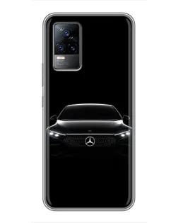 Чехол для Vivo V21 с картинкой «Mercedes Vision — концепт»