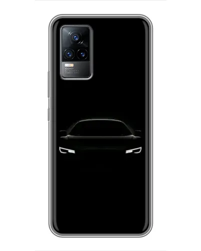 Чехол для Vivo V21 с картинкой «Взгляд Audi в темноте»