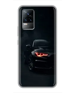 Чехол для Vivo V21 с картинкой «Audi — хищный взгляд»