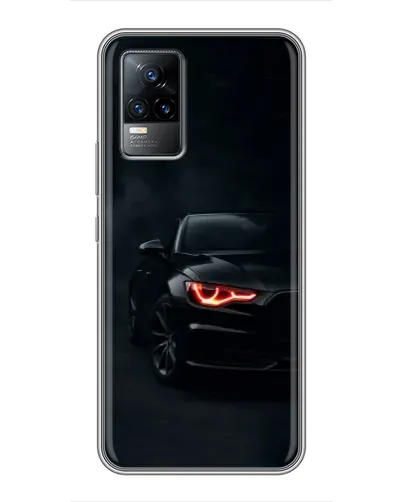 Чехол для Vivo V21 с картинкой «Audi — хищный взгляд»