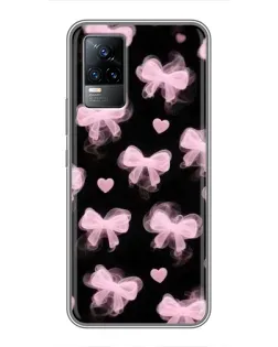 Чехол для Vivo V21 с картинкой «Геометрия банта» Чехол для Vivo V21 с картинкой «Геометрия банта»