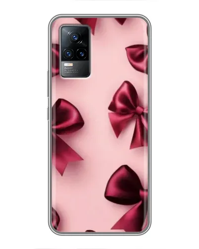 Чехол для Vivo V21 с картинкой «Бордовый атлас» Чехол для Vivo V21 с картинкой «Бордовый атлас»