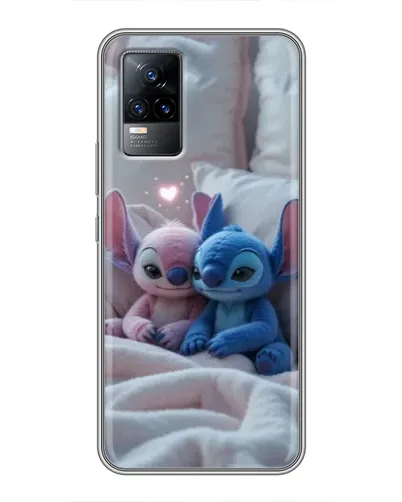 Чехол для Vivo V21 с картинкой «Плюшевые Стич Ангел» Чехол для Vivo V21 с картинкой «Плюшевые Стич Ангел»
