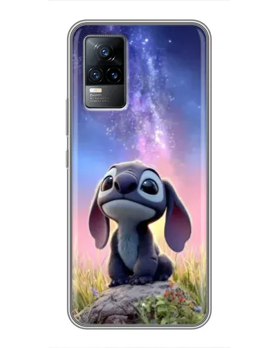 Чехол для Vivo V21 с картинкой «Стич на рассвете» Чехол для Vivo V21 с картинкой «Стич на рассвете»