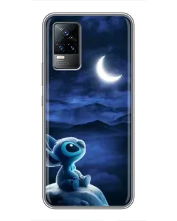 Чехол для Vivo V21 с картинкой «Лунная ночь Стича» Чехол для Vivo V21 с картинкой «Лунная ночь Стича»