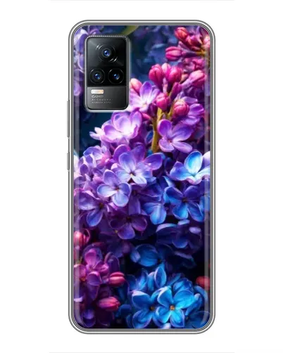 Чехол для Vivo V21 с картинкой «Сиреневый цвет»