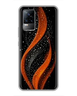 Чехол для Vivo V21 с картинкой «Огненная звездная волна» Чехол для Vivo V21 с картинкой «Огненная звездная волна»