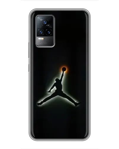 Чехол для Vivo V21E с картинкой «Jordan Gradient Logo»