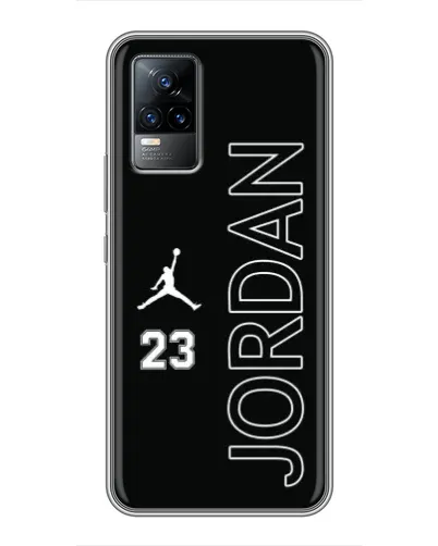 Чехол для Vivo V21E с картинкой «Jordan Vertical»