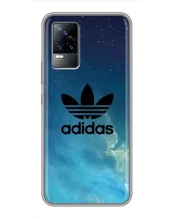 Чехол для Vivo V21E с картинкой «Adidas Stone Logo»