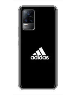 Чехол для Vivo V21E с картинкой «Adidas Red Style»