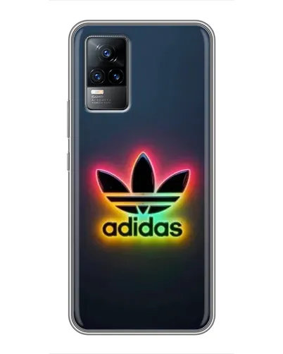 Чехол для Vivo V21E с картинкой «Неоновый Adidas» Чехол для Vivo V21E с картинкой «Неоновый Adidas»