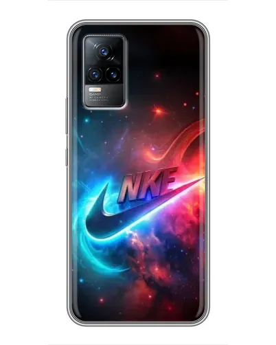Чехол для Vivo V21E с картинкой «Огненный логотип Nike» Чехол для Vivo V21E с картинкой «Огненный логотип Nike»